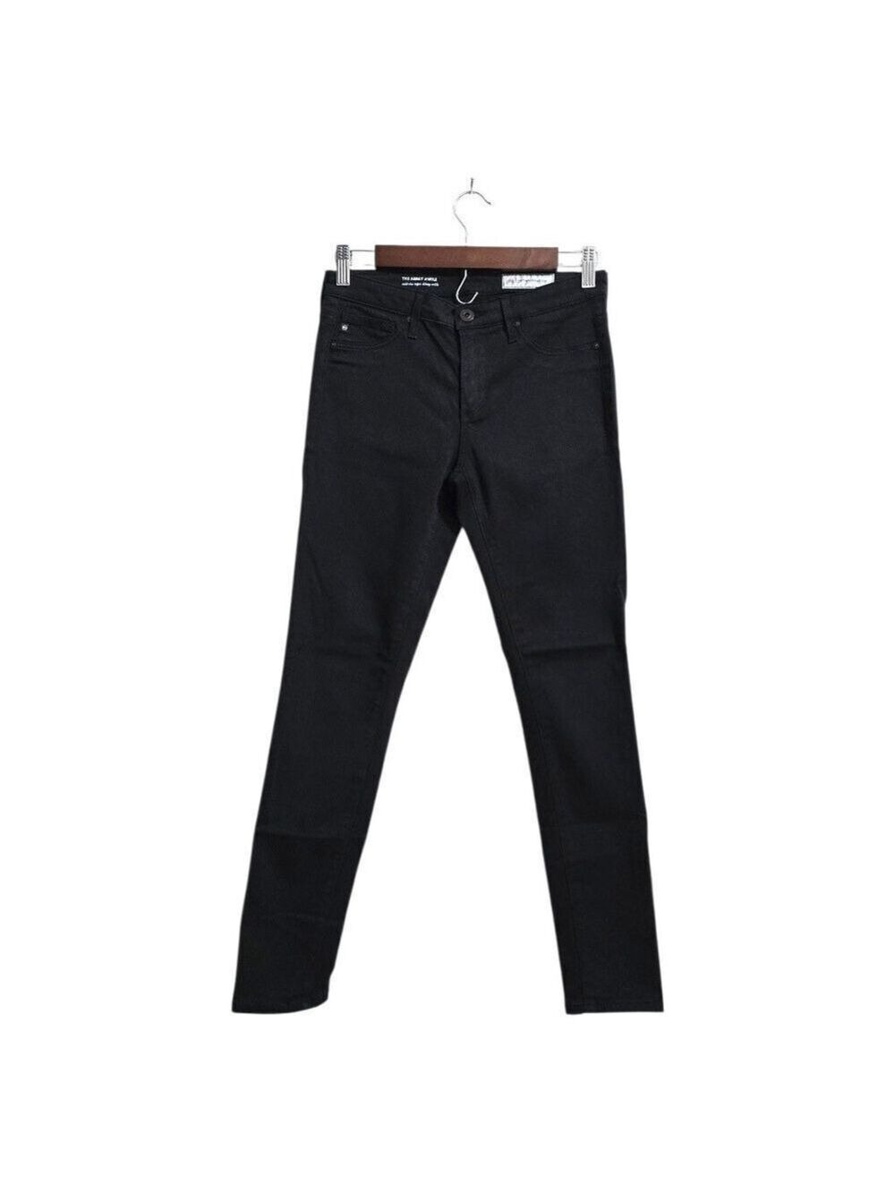 AG x Anthropologie The Abbey Ankle Mid-Rise Super Skinny Jeans Sz 25R